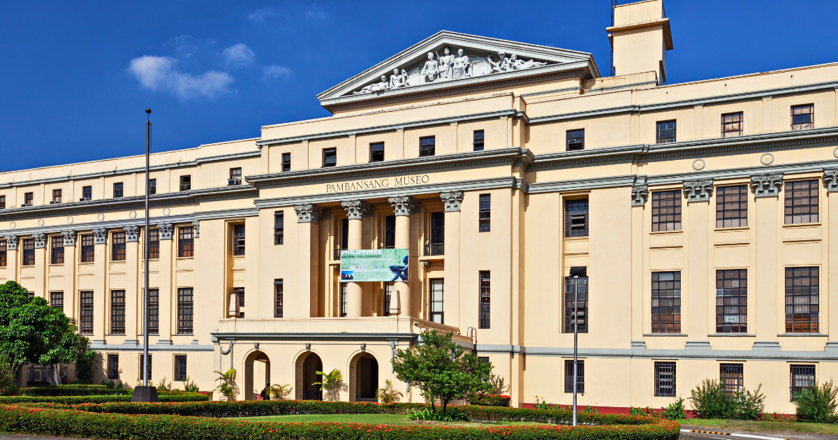 National Museum building near Rizal Park in Manila