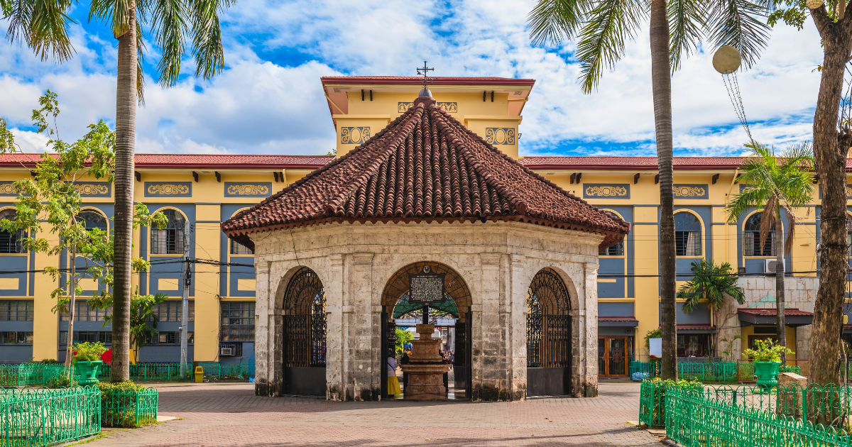 Magellan’s Cross pavilion in Cebu City in the Visayas