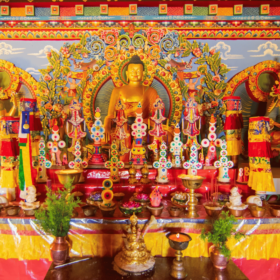 Rinchenpong Monastery Interior