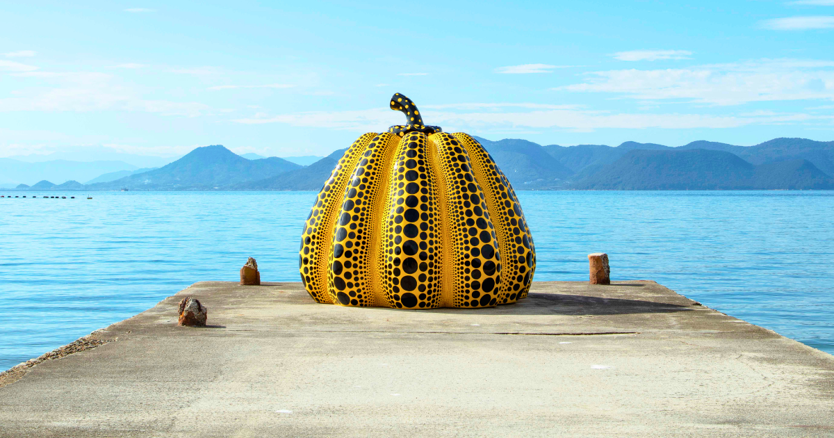 Naoshima Art Island Yayoi Kusama