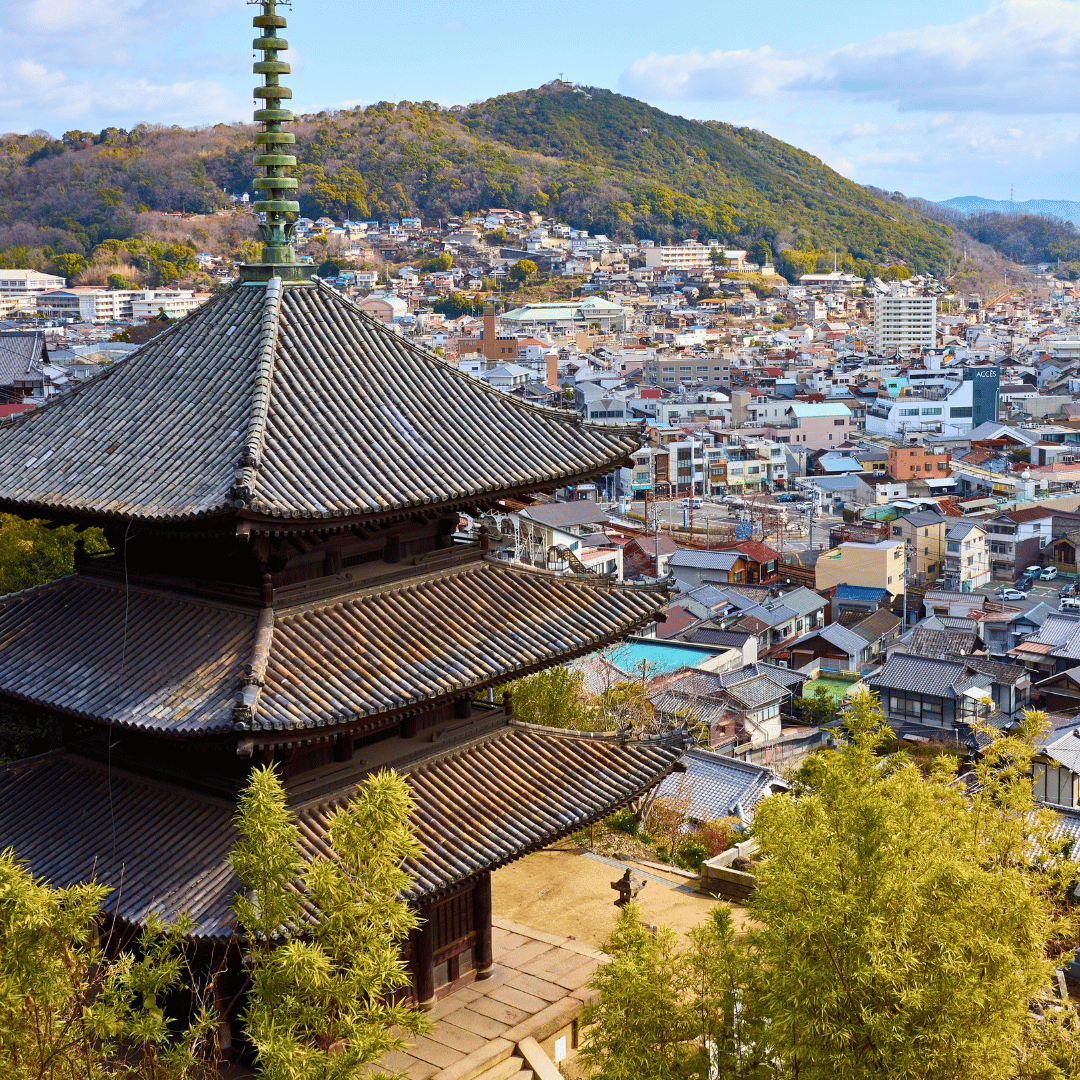 Onomichi Temple Japan