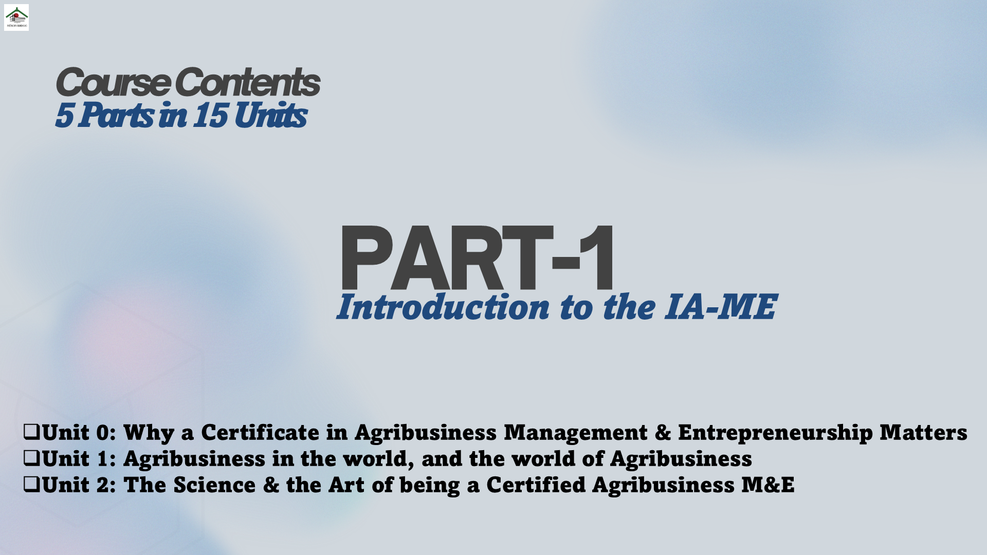 Why a Certificate in Agribusiness Management &amp; Entrepreneurship Matters