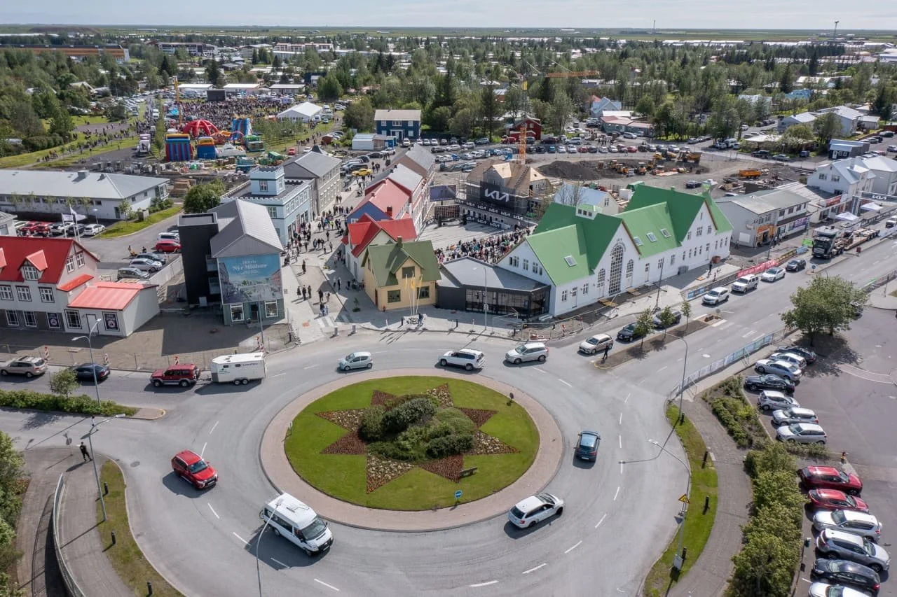 Selfoss town centre