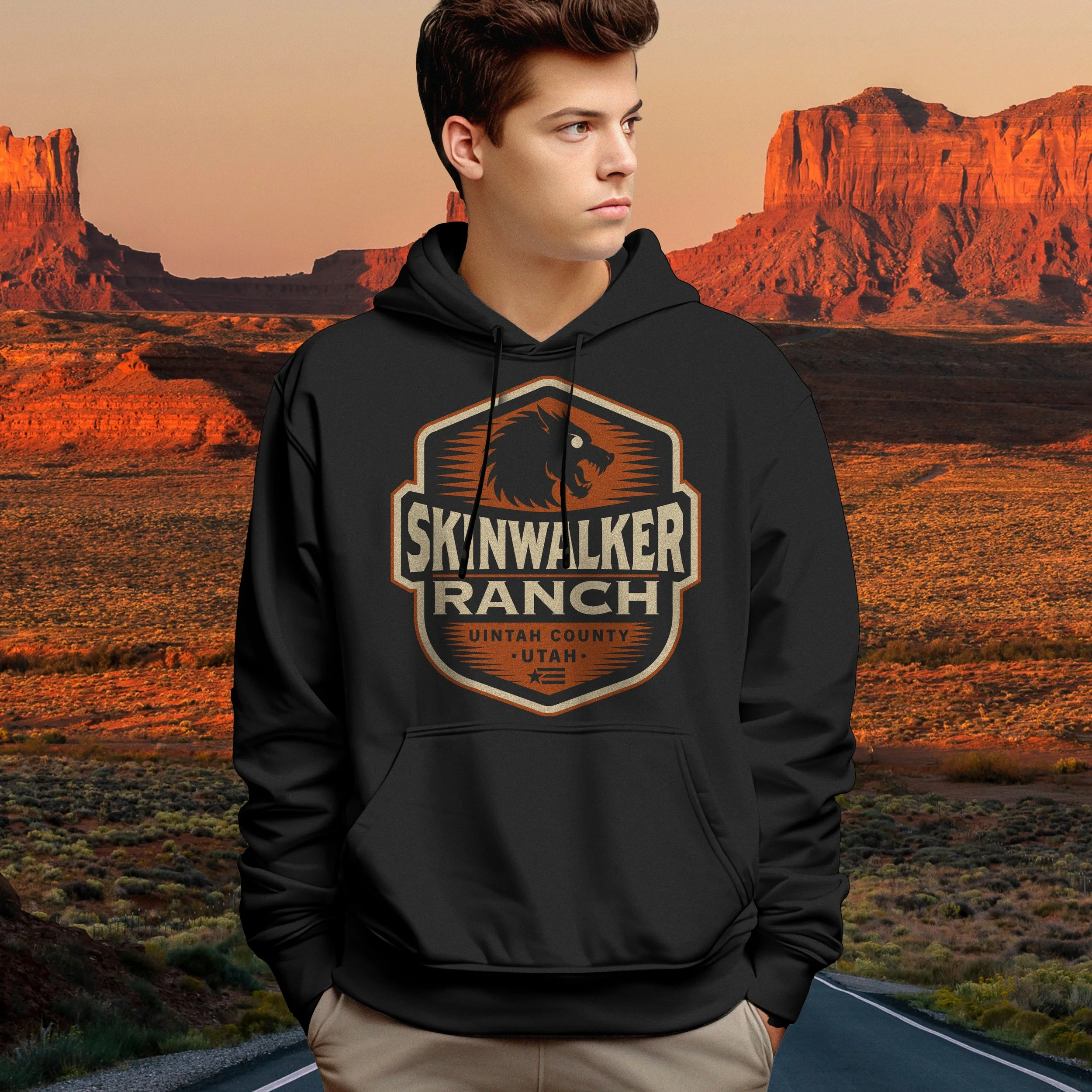 Utah themed hoodie