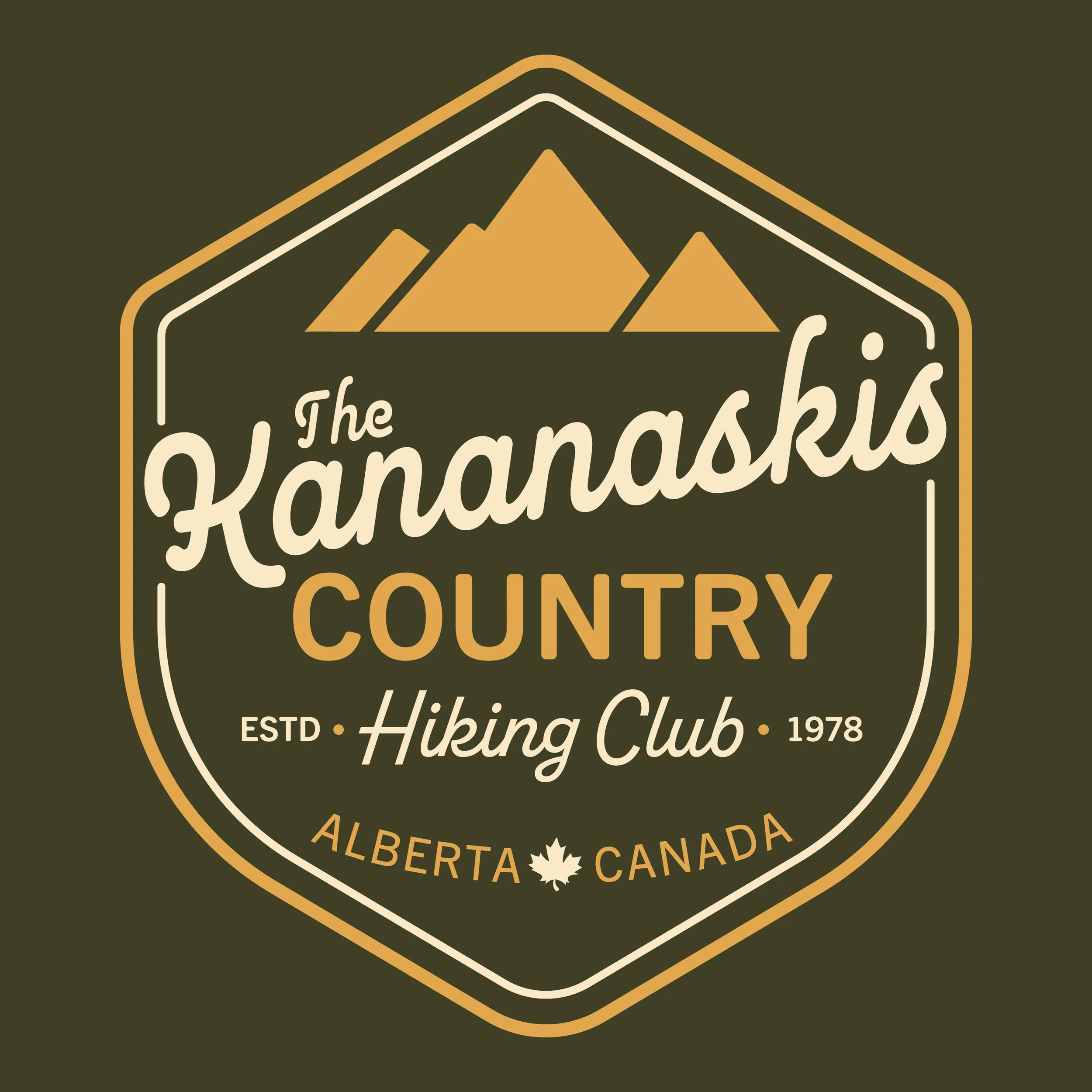 Kananskis Country Hiking Club Logo