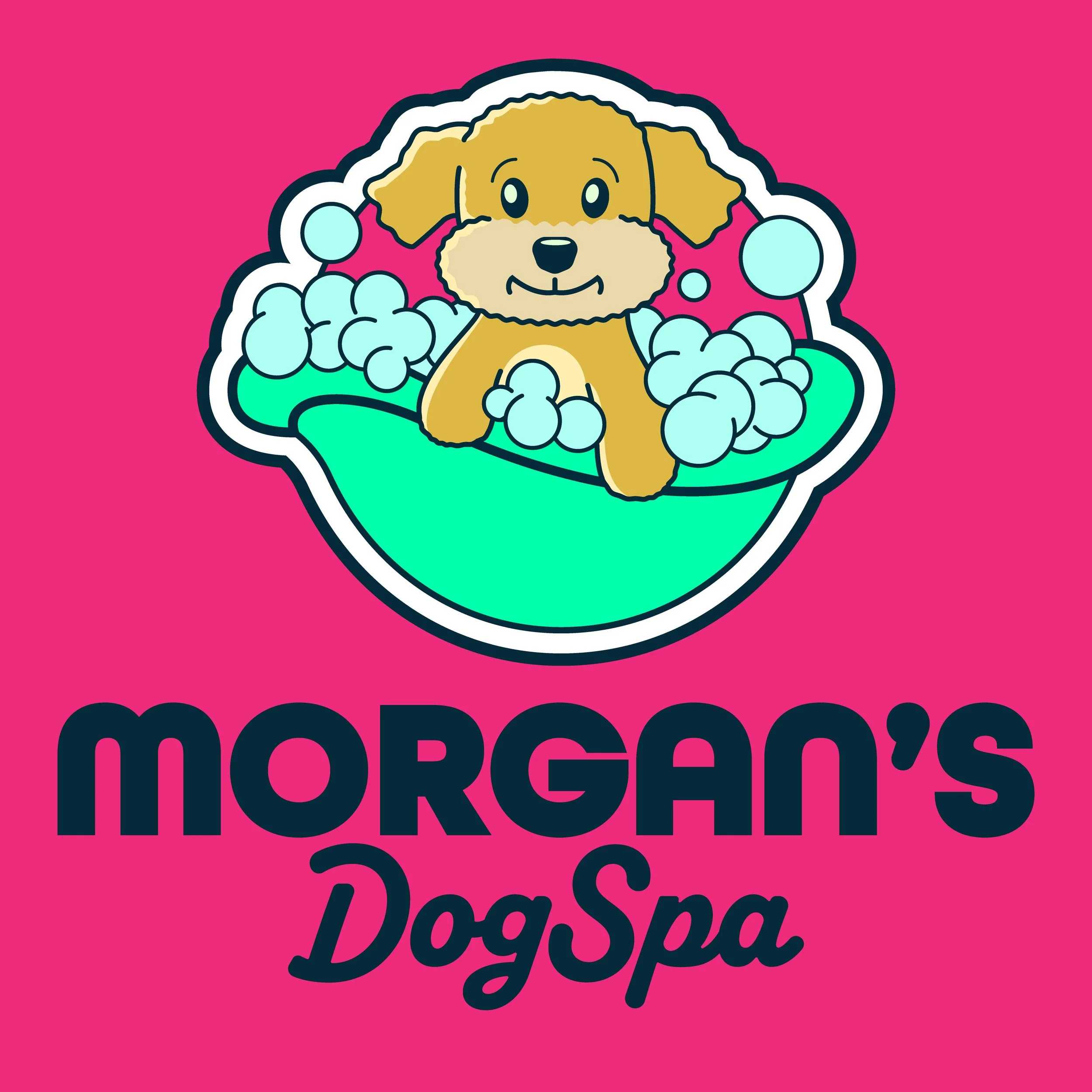 Morgan's Dog Spa Logo