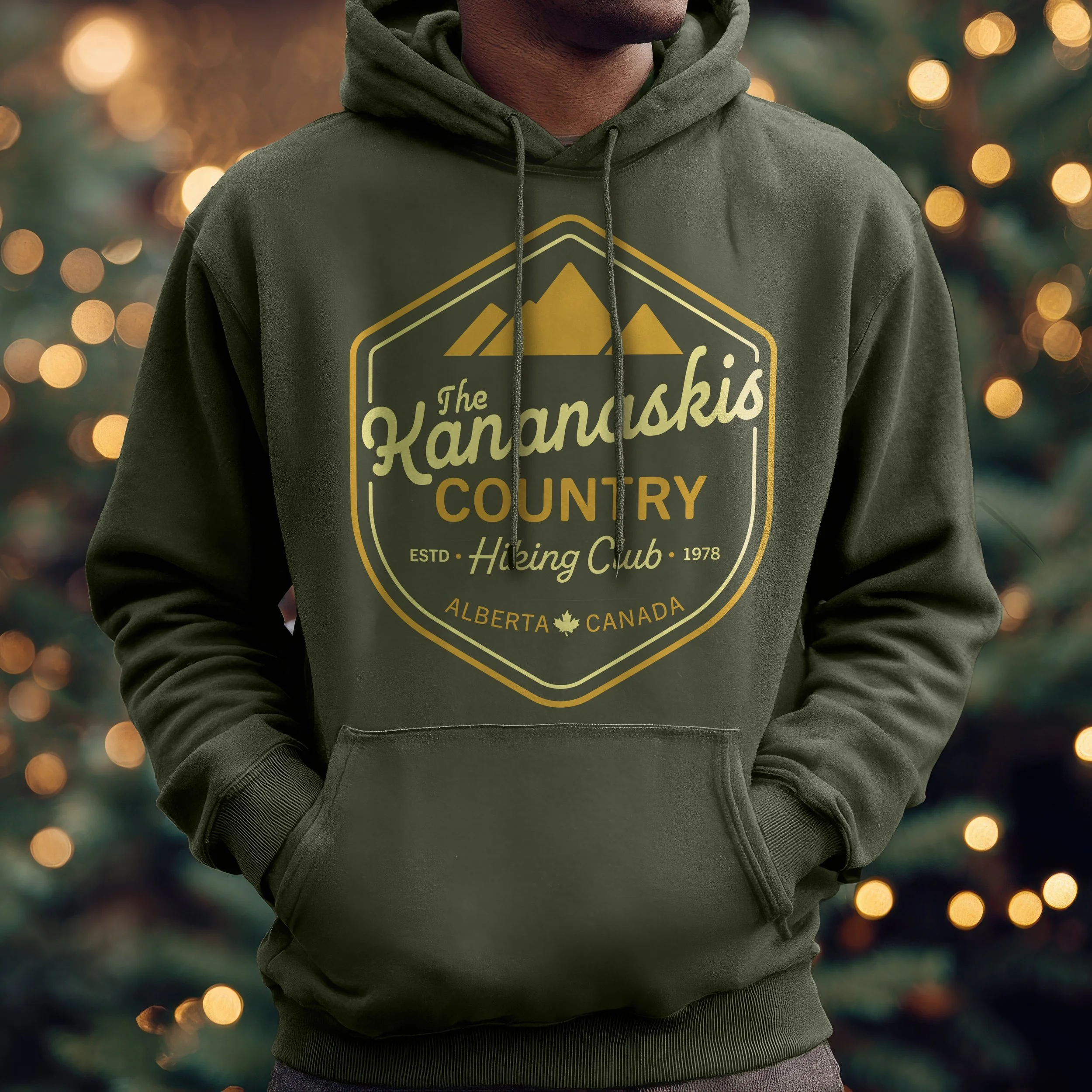 Kananaskis Country Green Hoodie
