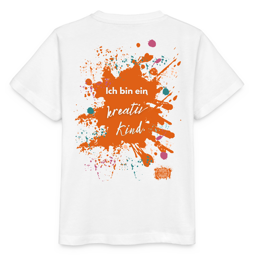 Ich bin ein kreativ Kind Kids Shirt