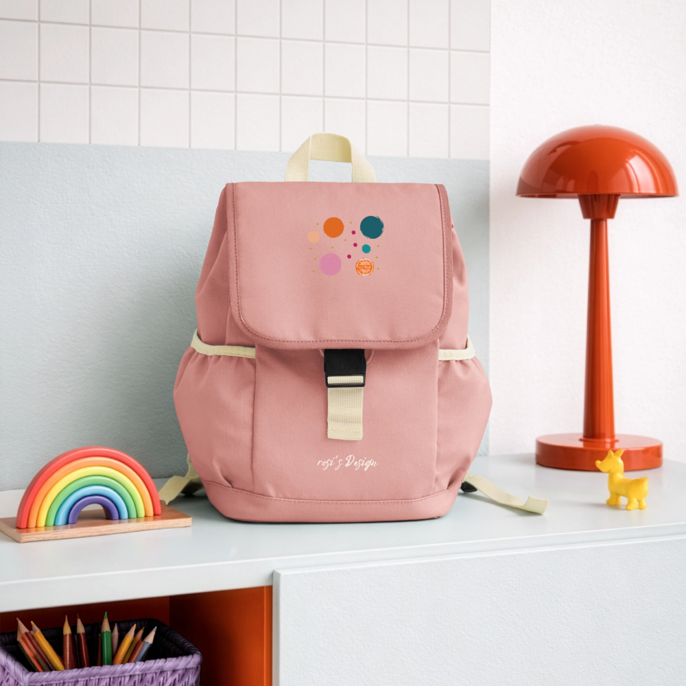 Kinder Recycelter Rucksack dots