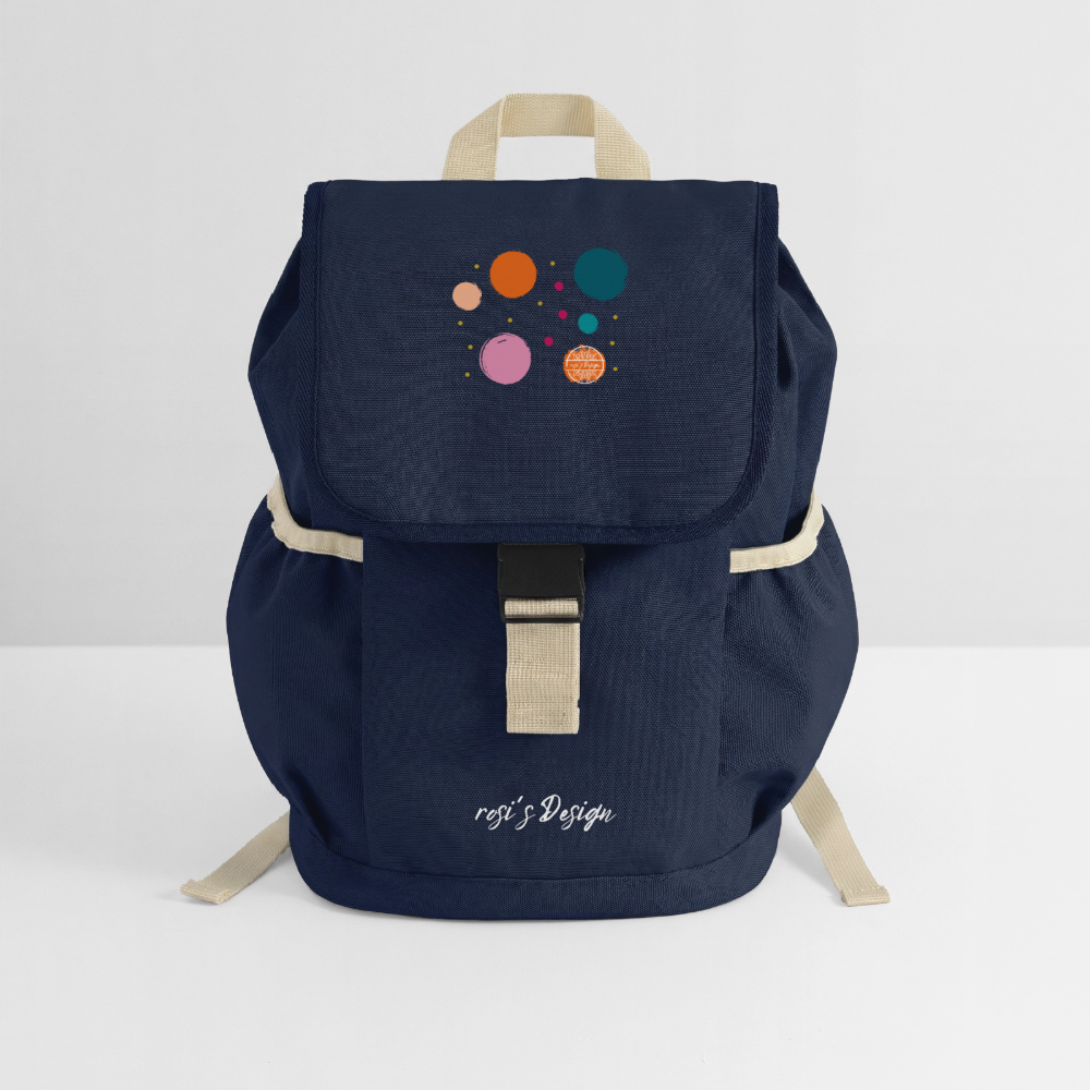 Kinder Recycelter Rucksack dots