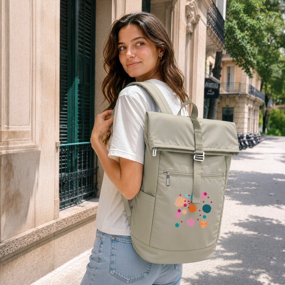 Laptop-Rucksack dots Design