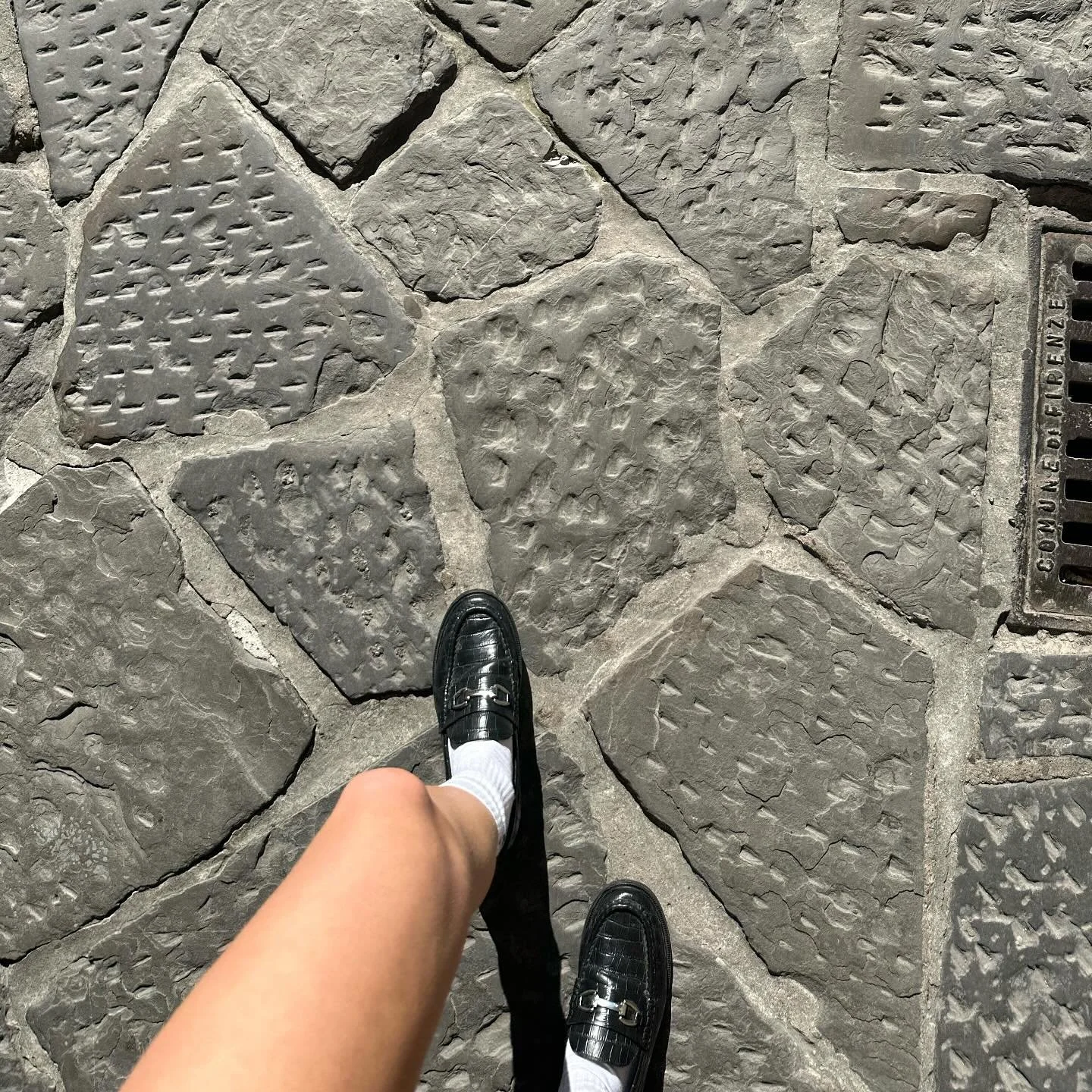 Half of my camera roll is me walking.  Ft knobbly knees