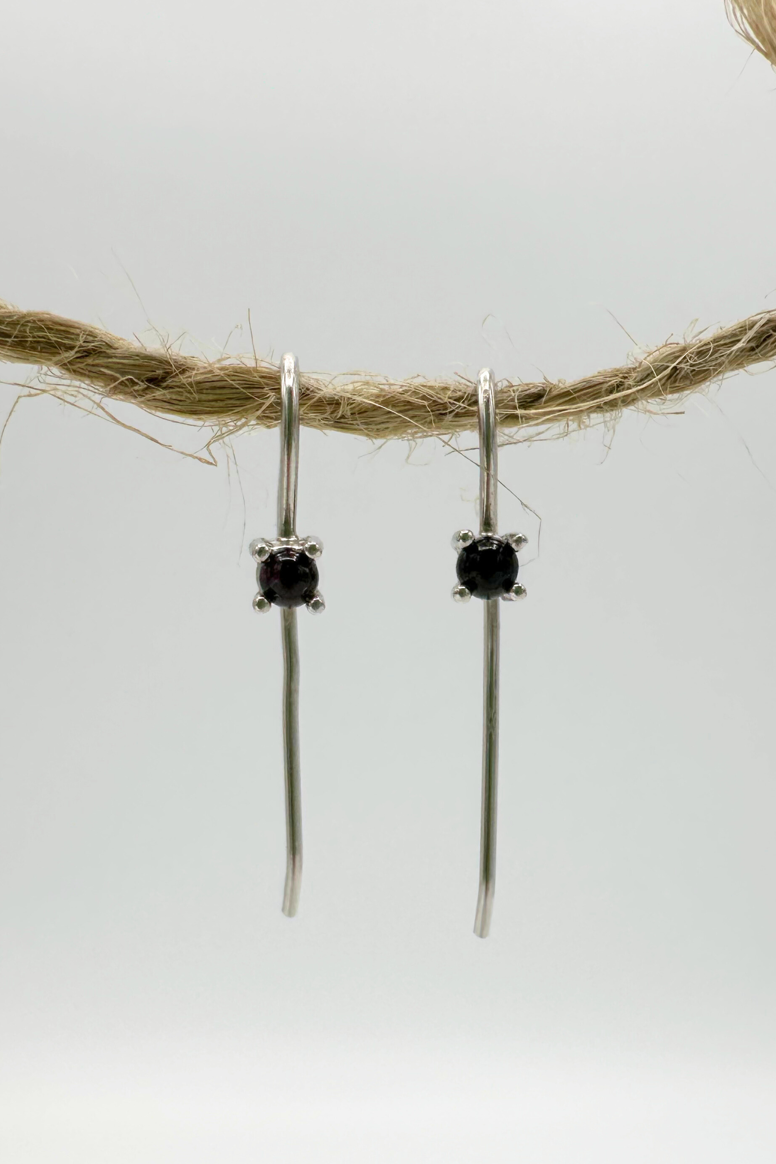 KIBAR Garnet Earring