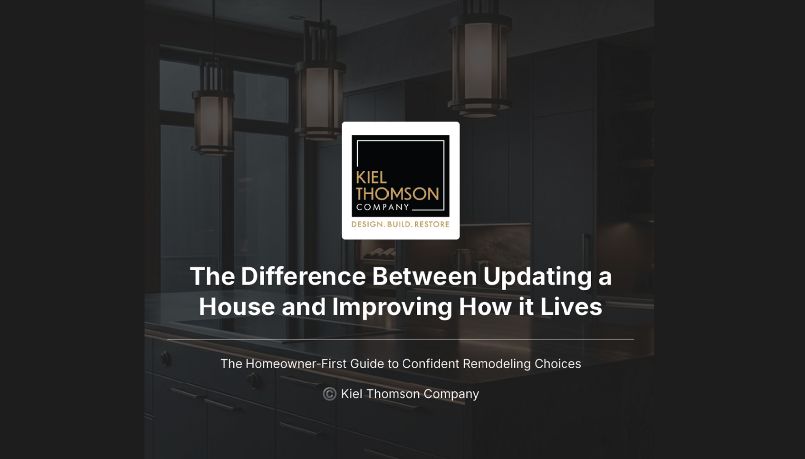 The Difference Between Updating a House and Improving How it Lives