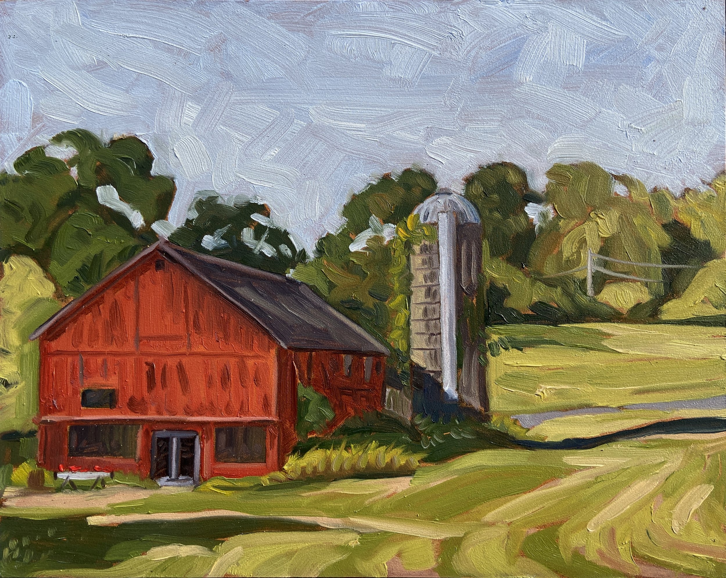 Feildstone Red Barn Morning.jpg