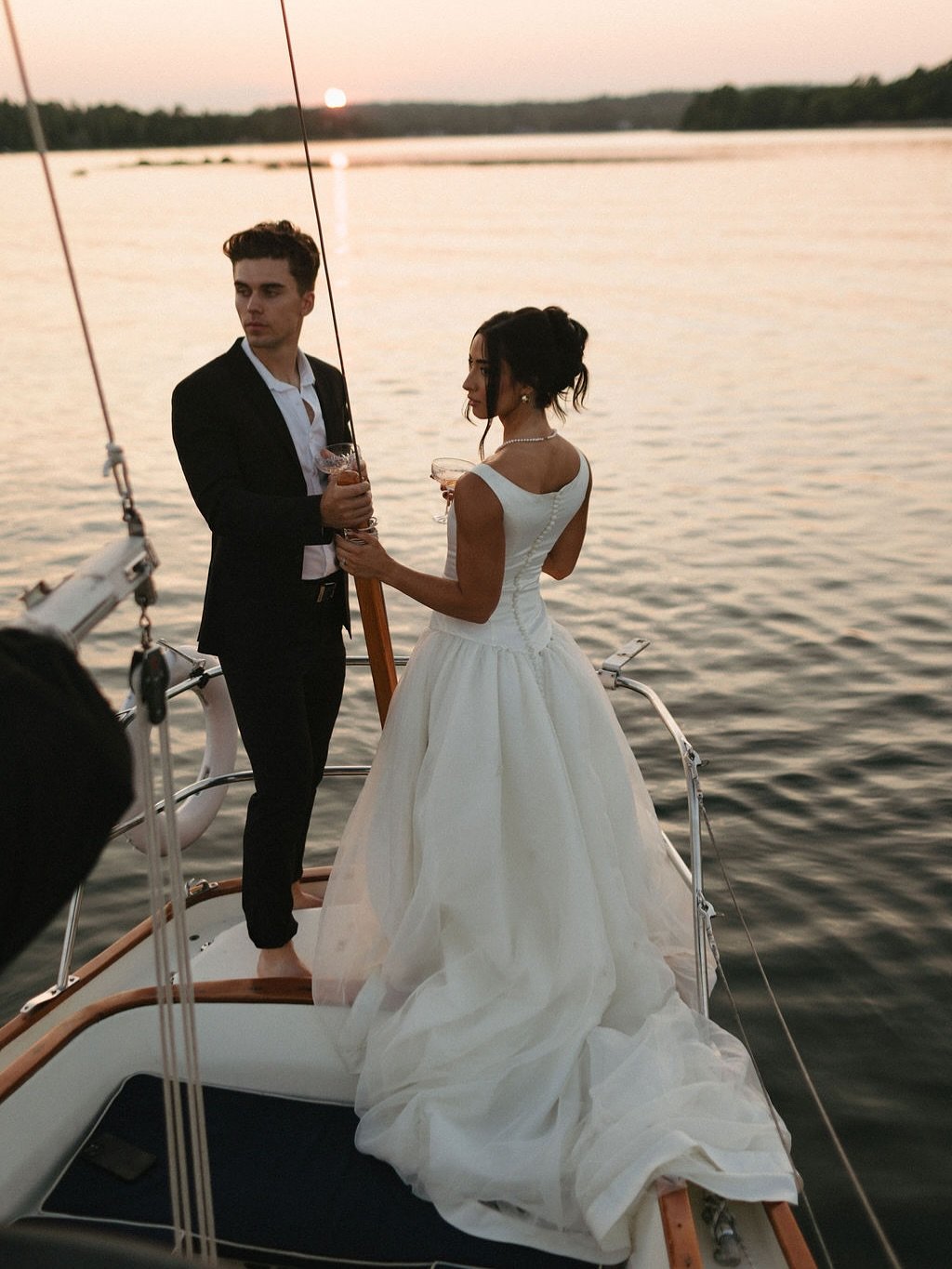 a simple setting with dramatic, impactful pieces &mdash; my inspiration for this editorial 

this one of a kind sourced vintage dress is filled with love letters from the past &amp; was meant to be by our shores, fulfilling one dream after another 🐚