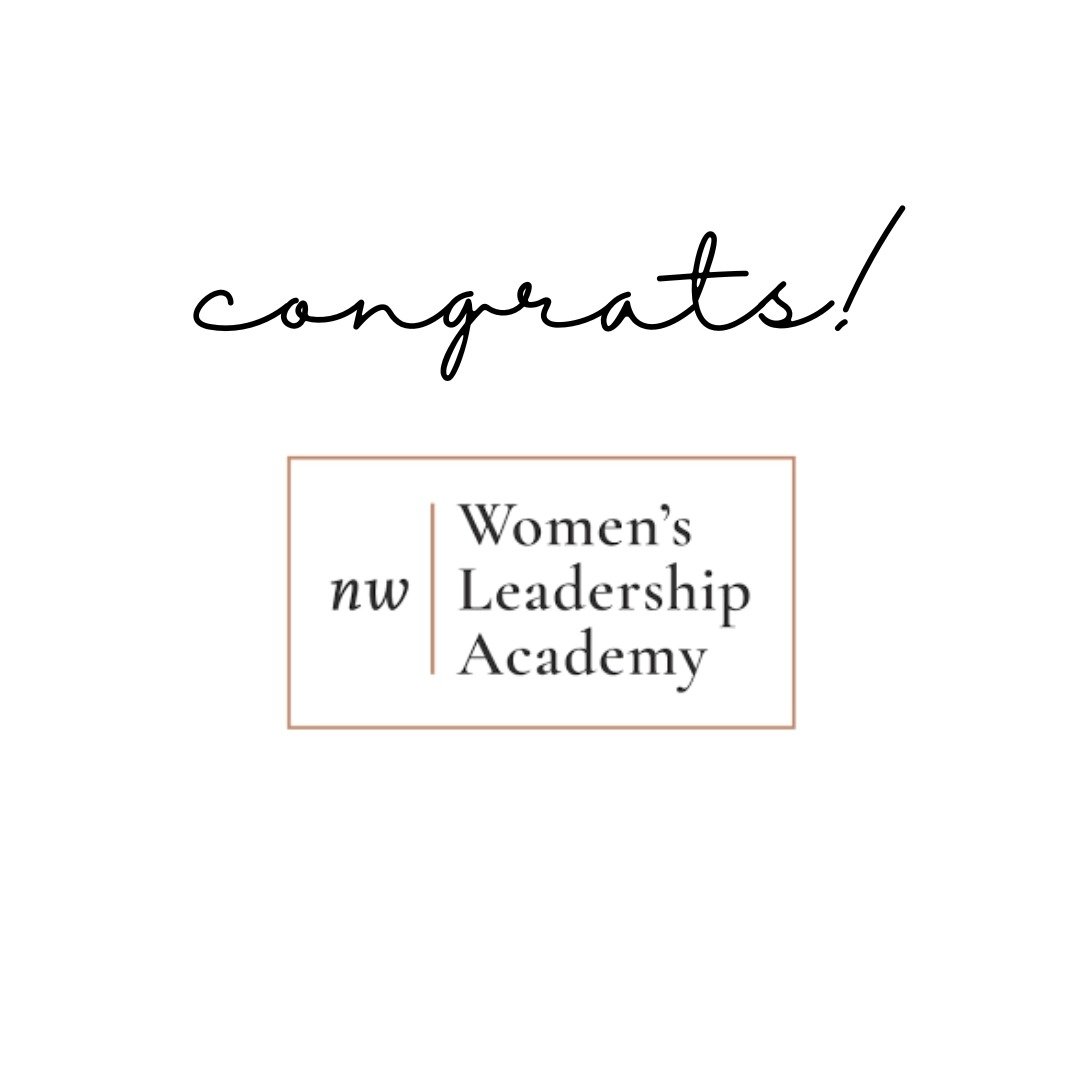 CONGRATS to the 2025 graduating cohort of the NW Women's Leadership Academy!

Thank you for inviting me to do the closing keynote. I'm not sure who had more fun at the event - me or my mom. 😂

Congrats again!