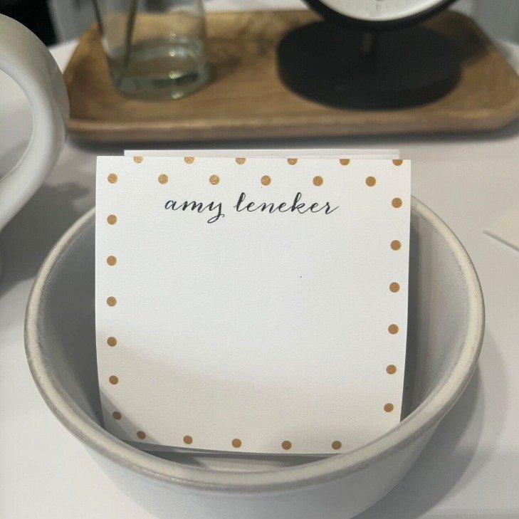 I learned something new today. 

I discovered that my love language is personalized post-it notes. 

Who knew?!