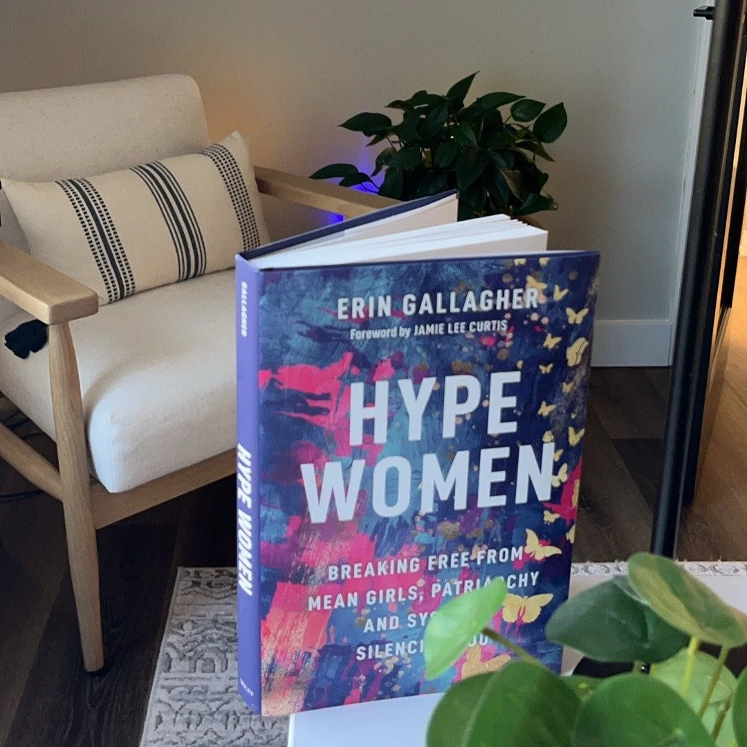If you haven't read @erin.gallag.her's book Hype Women, you are missing out. 

It is sooooooo good! 

I read it cover and cover and then ordered one for my mom, sister, and daughter.

And if you like audiobooks, it's available on Audible. As much as 