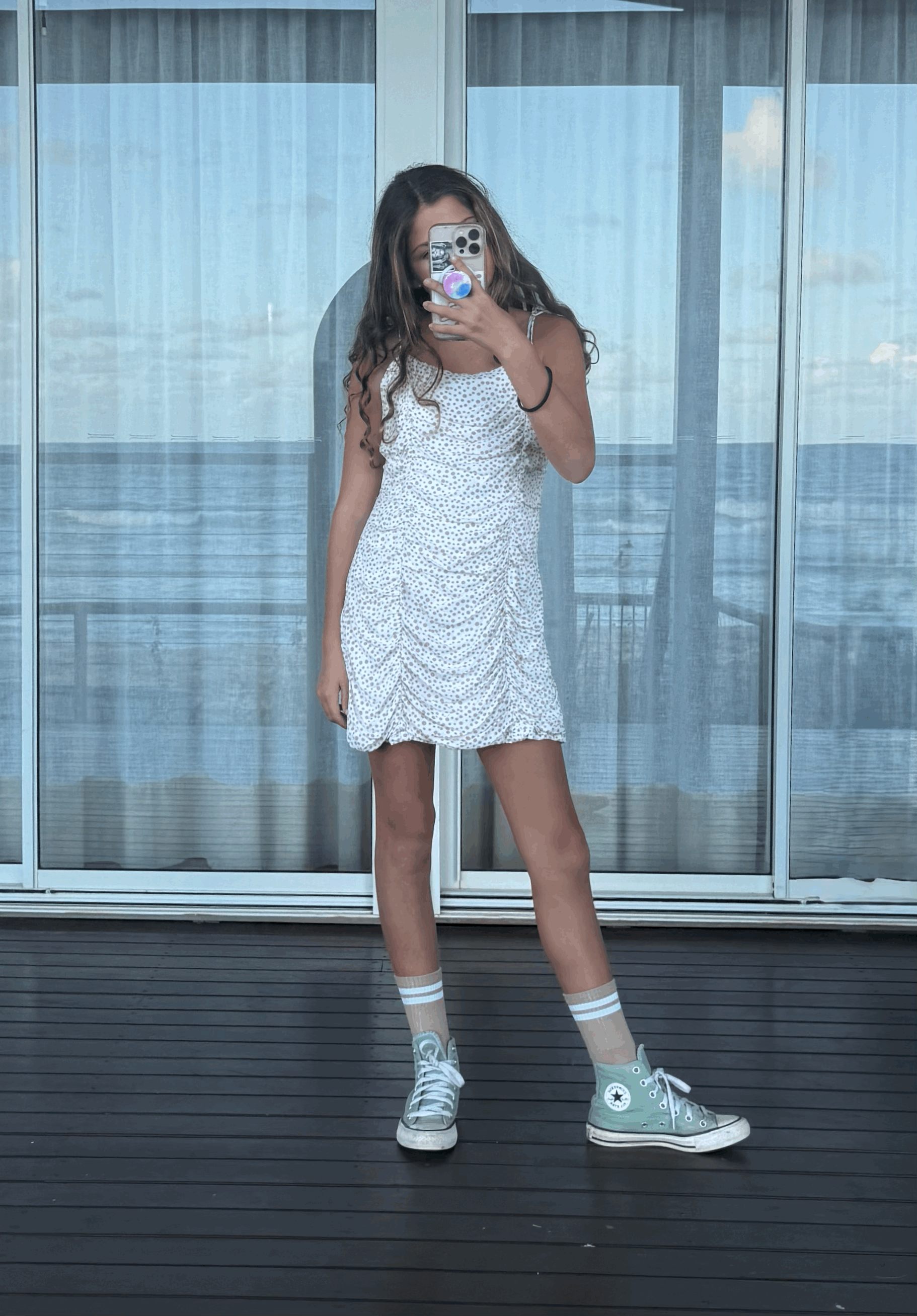 Polka Dot Mini Dress