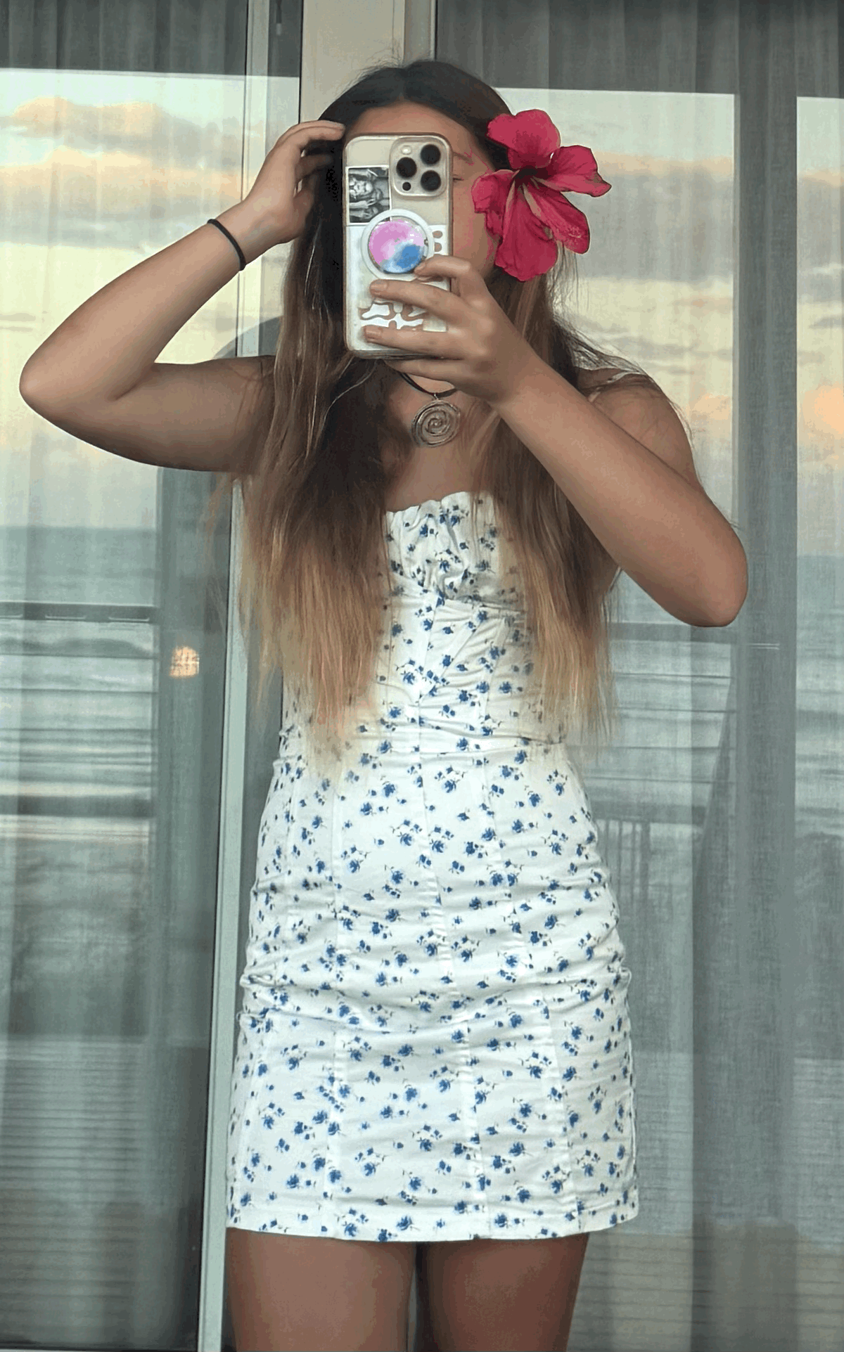 Floral Corset Style Dress