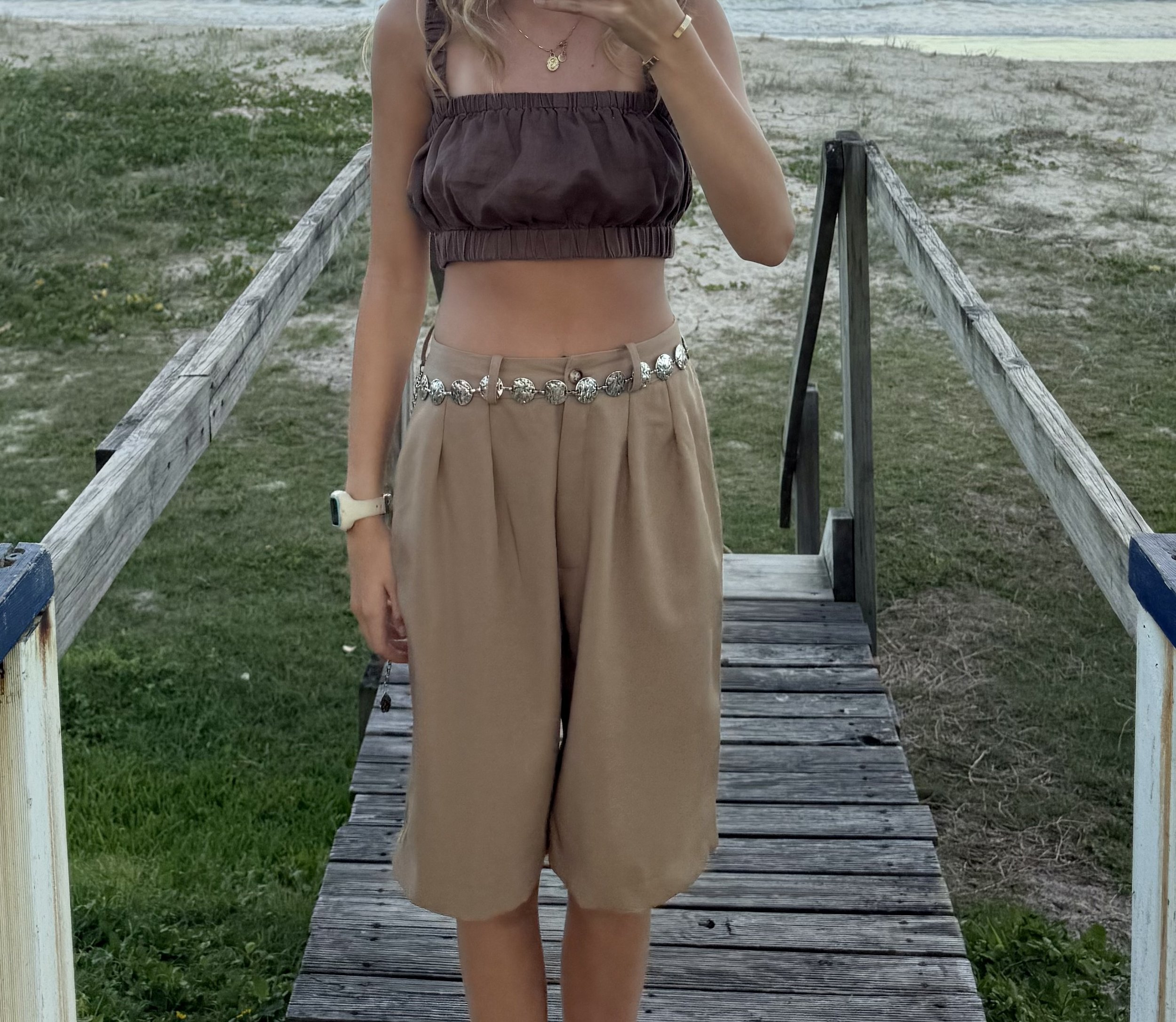 VINTAGE Tailored Wool Shorts