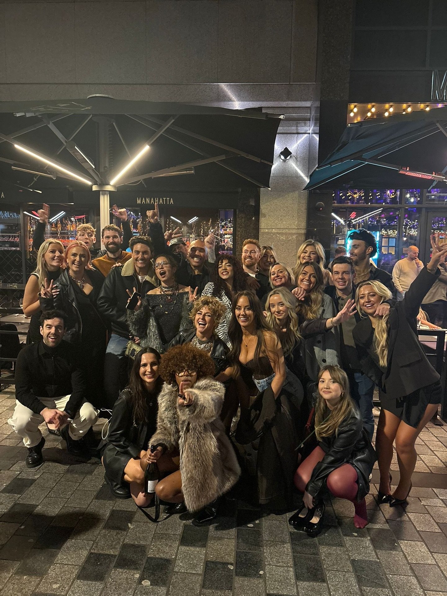 @tintleeds Staff Christmas Do 🎄 we&rsquo;re like one big crazy family 😍 never a dull moment with this lot 😜 thanks for a great night guys 🙏🏻 love you all 🩷🩷🩷