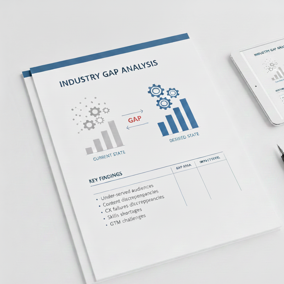 Industry gap analysis output report