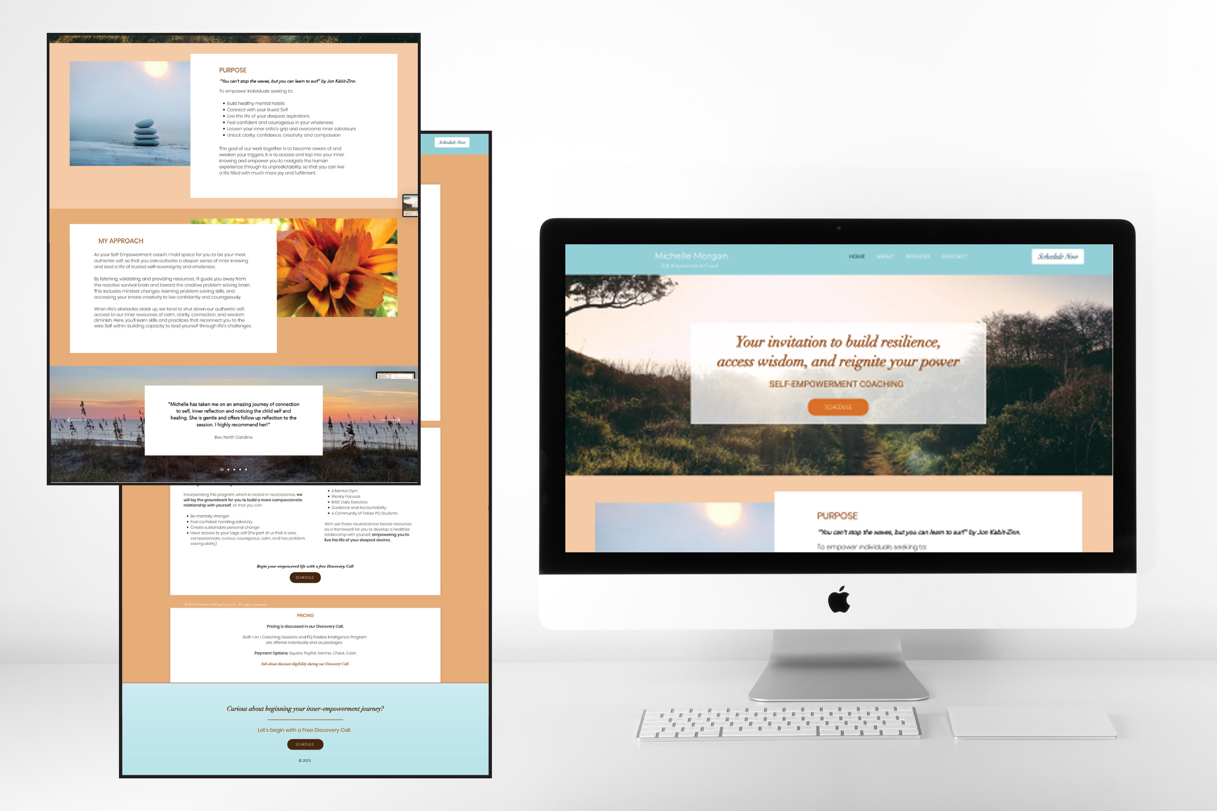 Full Website | Michelle Morgan | Self-Empowerment Coach