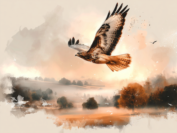 De spirituele betekenis van de buizerd