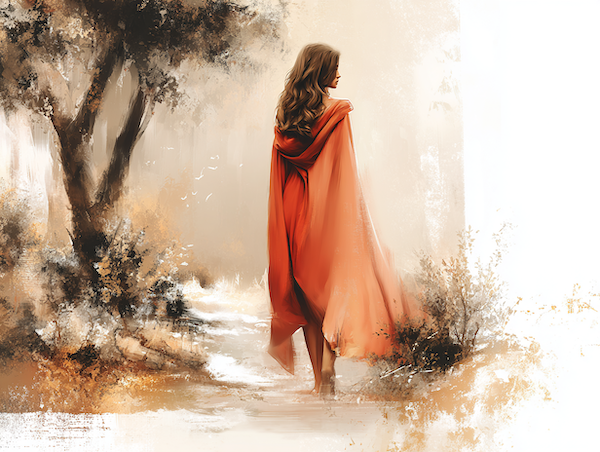 Roodkapje in het bos als symbool van vrouwelijke initiatie en bewustwording