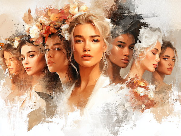 Zeven tijdloze vrouwen als vrouwelijke magische archetypes