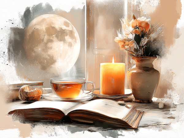 Zacht ritueel en zelfzorg tijdens de volle maan in Kreeft januari 2026