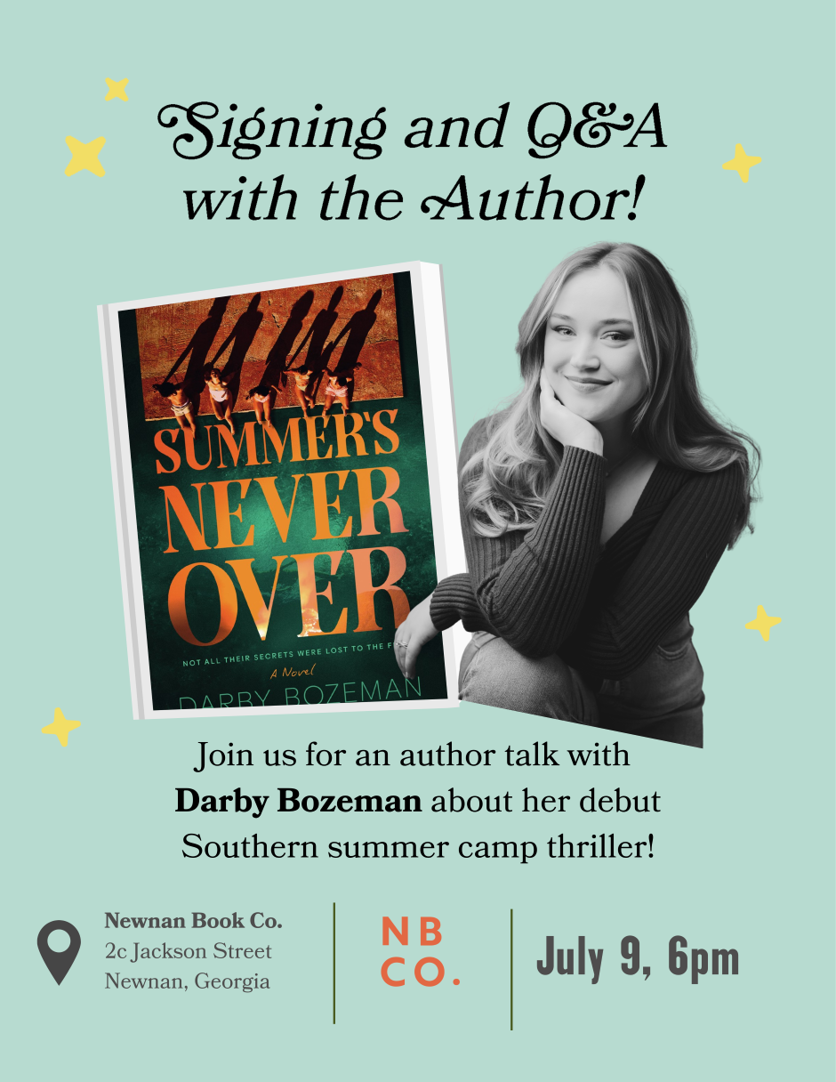 Darby Bozeman Author Talk