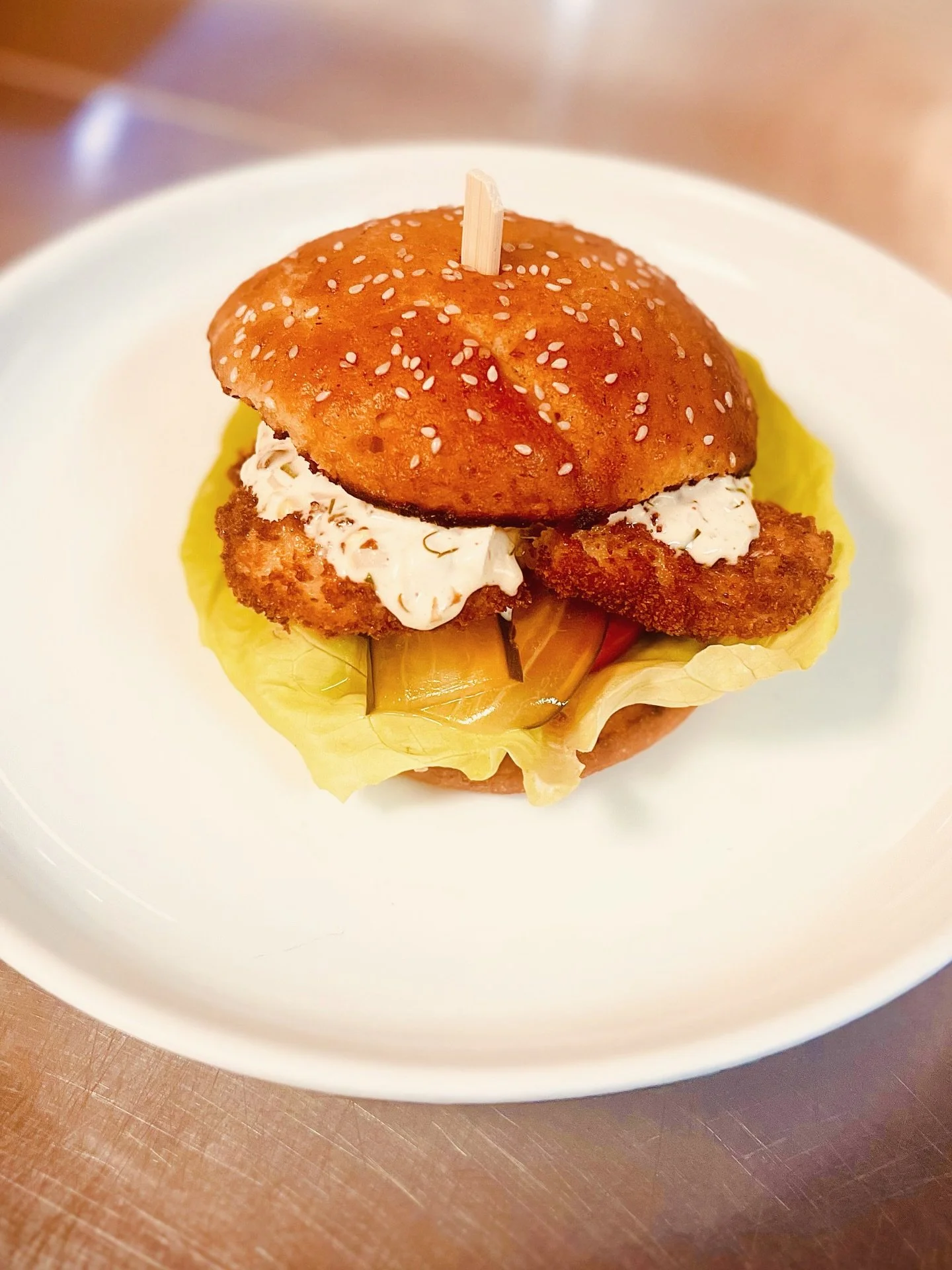 Buns aren&rsquo;t just for burgers. @ceibodc is serving this gorgeous fish sandwich on our bun for their Sandwich Mondays! 

Our buns are light and fluffy, slightly sweet. They are our take on a brioche style bun but gluten free &amp; dairy free. The