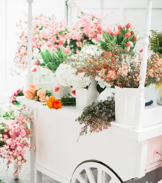 Bouquet Bar & Flower Cart Rental for Events in Rhode Island