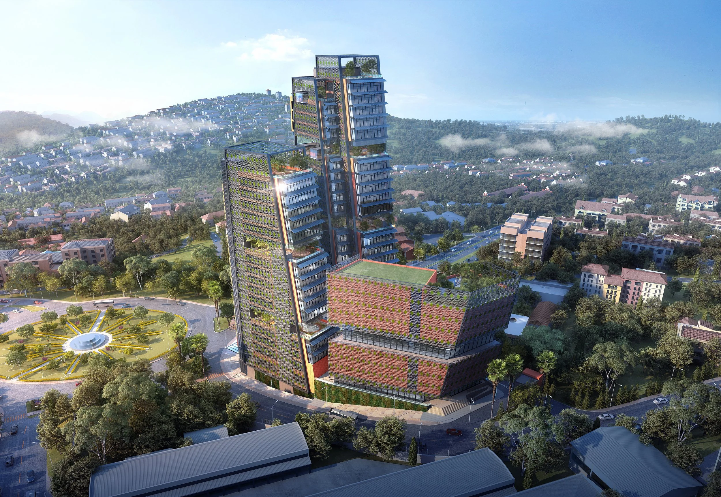 Kigali Green Complex Tender Bid Concept — Vavaki