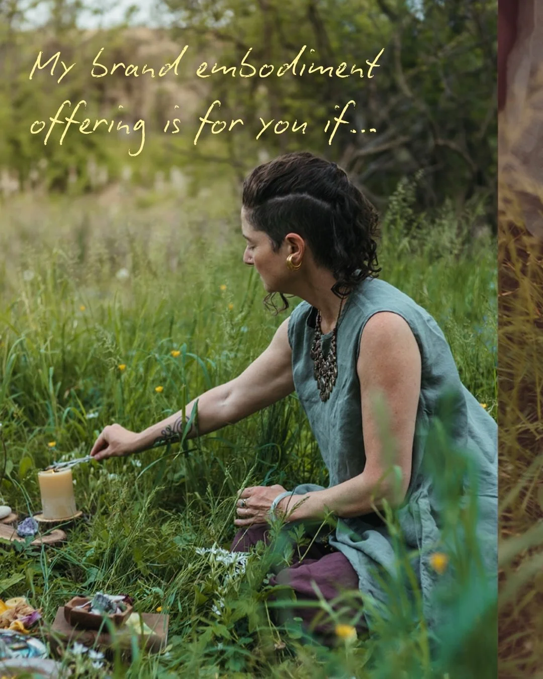 This Brand Embodiment Session was so beautiful and profound. Alicia, thank you for the immense beauty and wisdom you weave into the world. It&rsquo;s an honor to witness your journey&hellip;what a gift. 💝 

Alicia has so many incredible containers a
