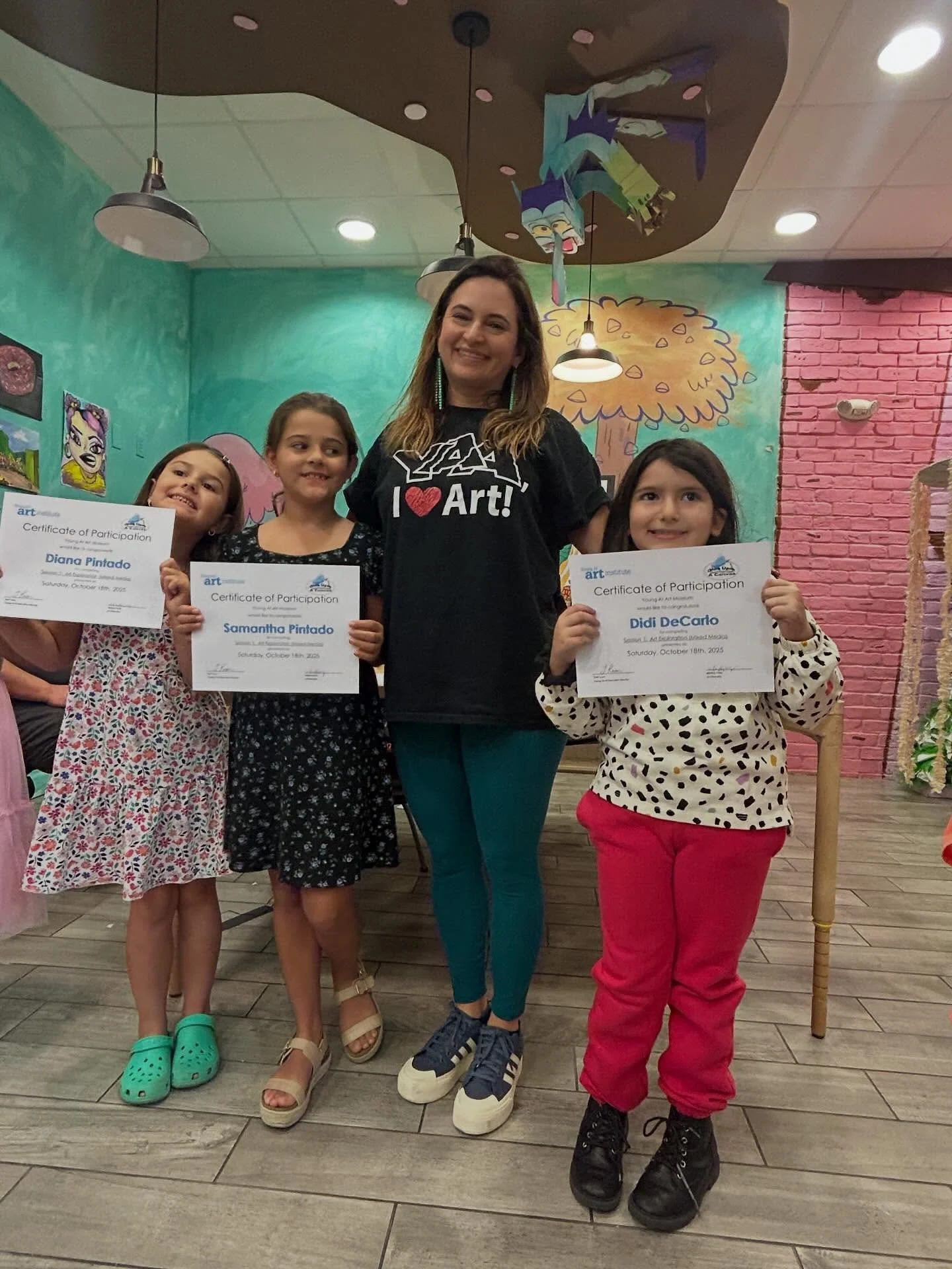 That&rsquo;s a wrap for session one at @youngatartmuseum ! These kiddos did an amazing job. #kidsart #yaa #browardartclasses #kidswhocreate