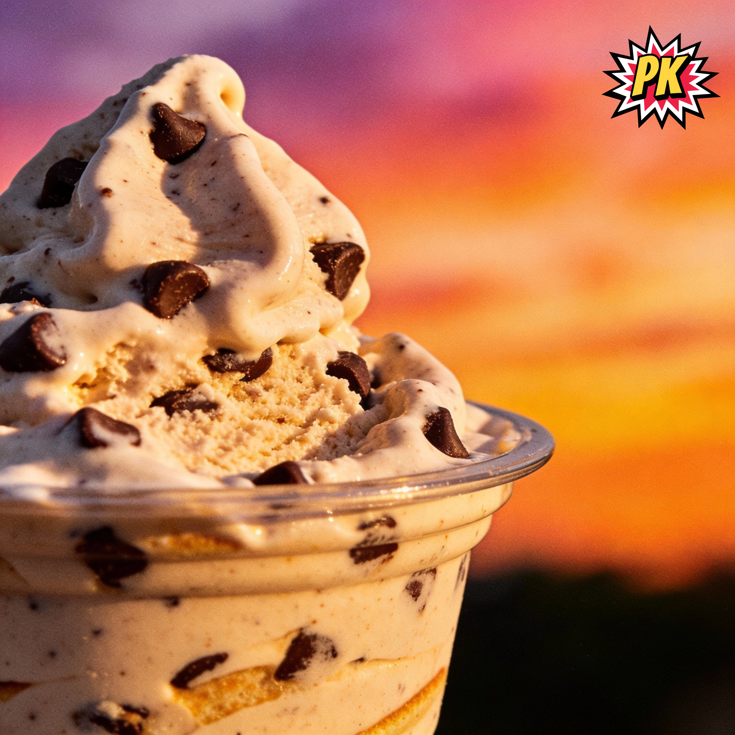 Protein Chocolate Chip “Soft Serve” Dip