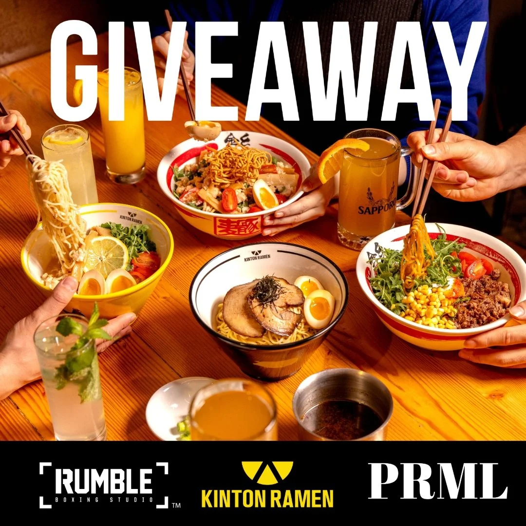 Nothing beats a bowl of ramen after a sweaty workout at Rumble + PRML. 🍜🔥 We&rsquo;re celebrating the Grand Opening of PRML and @kintonramen new University Heights location in Calgary with a giveaway!

Prizes:
Five winners will each get 2 Rumble + 
