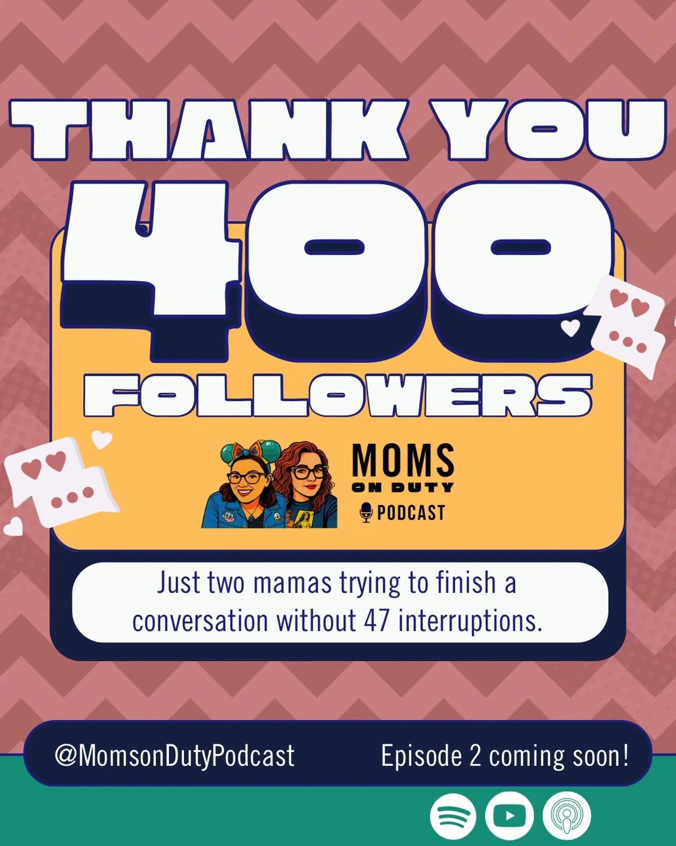 You sure you know what you just got into? 

Since you&rsquo;re here, you might as well go watch Episode 1. It dropped earlier this week, and we promise you&rsquo;ve never had friends quite like us&hellip; til now.

Thanks for 400. Sorry in advance fo