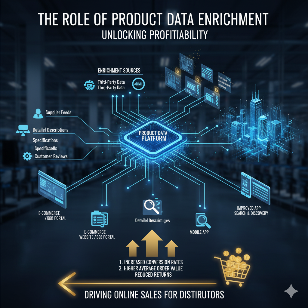 The Role of Product Data Enrichment in Driving Online Sales for Distributors