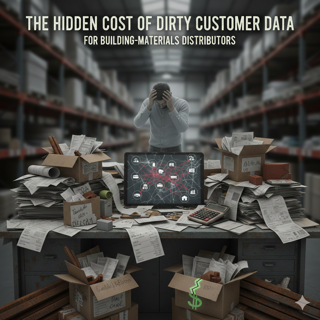 The Hidden Cost of Dirty Customer Data for Building-Materials Distributors