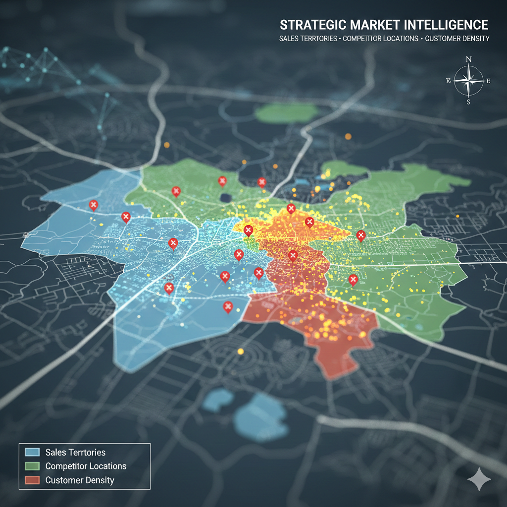 Why Competitor Footprint Mapping Matters in Distribution