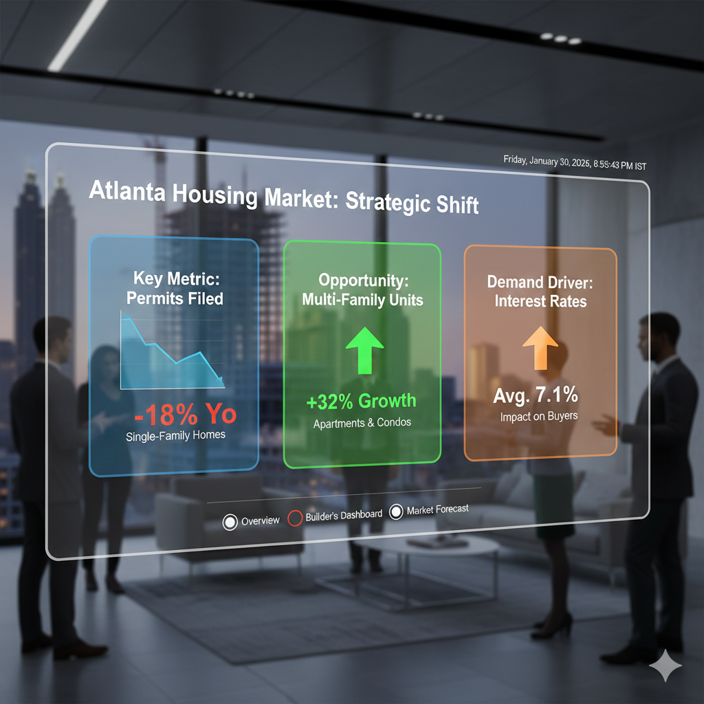 Atlanta Housing Trends Signal a Strategic Shift for Builders and Contractors