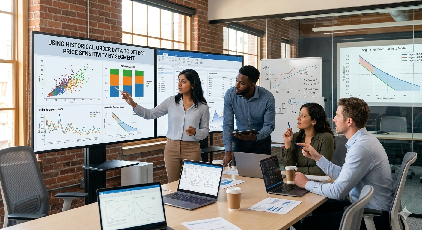 Using Historical Order Data to Detect Price Sensitivity by Segment