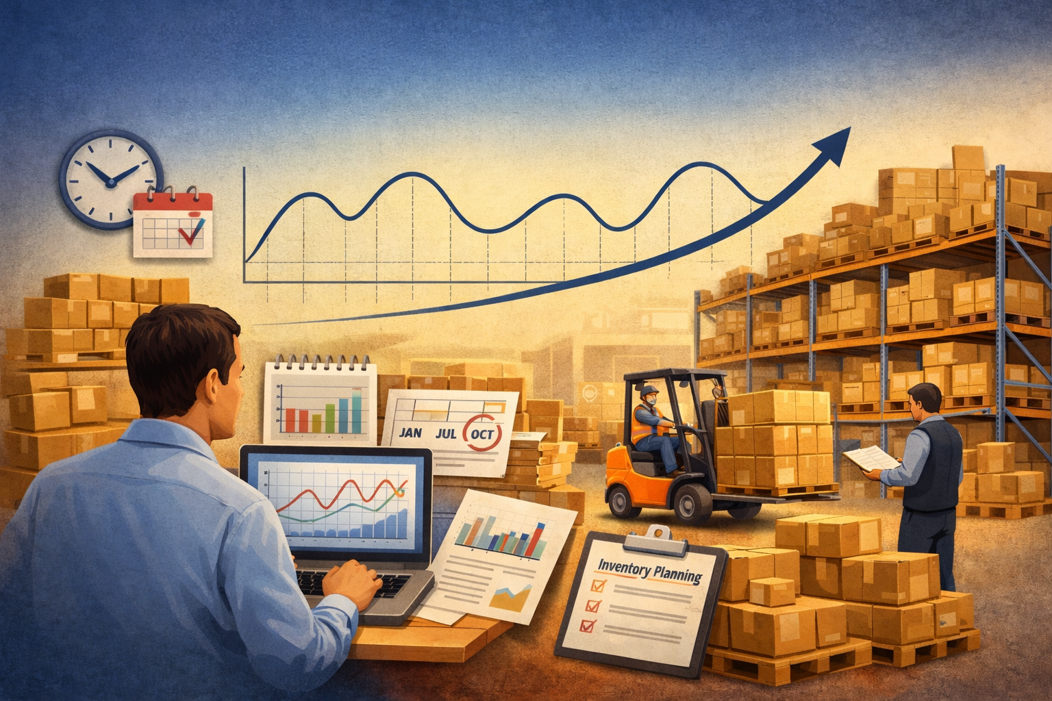 Using Historical Seasonality to Improve Distributor Inventory Planning