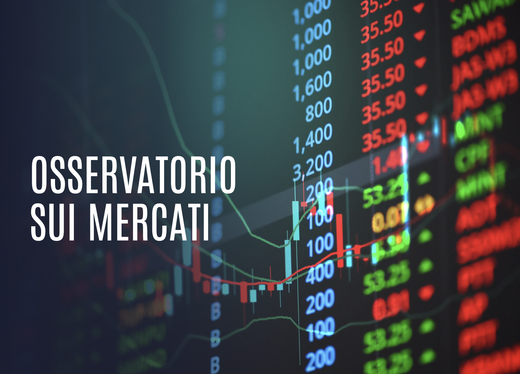 COS’È ACCADUTO SUI MERCATI?