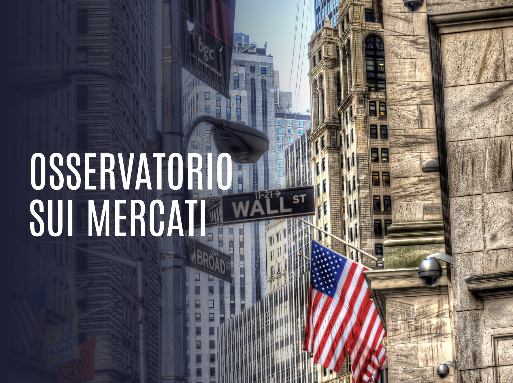 COS’È ACCADUTO SUI MERCATI?